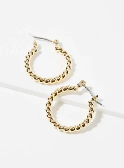 Small twisted metallic hoops