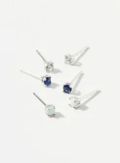 Small-zirconia earrings