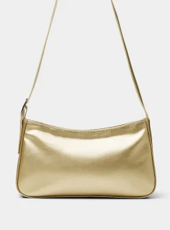 Smooth minimalist baguette bag