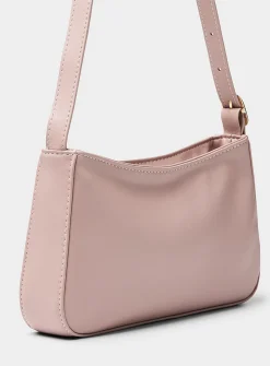 Smooth minimalist baguette bag