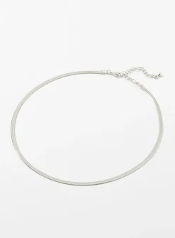 Snake-link chain necklace