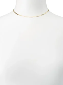Snake-link chain necklace