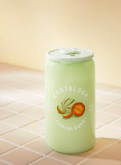 Soda scented candle