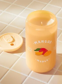 Soda scented candle