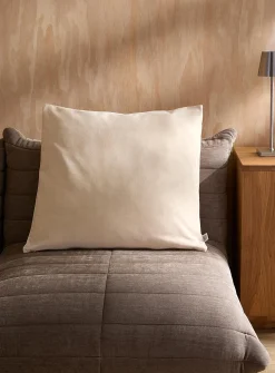Soft cotton velvet removable-cover cushion