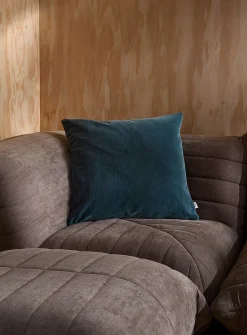 Soft cotton velvet removable-cover cushion