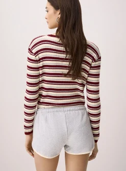 Soft fleece athletic minishort