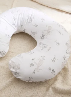 Soft foliage nursing pillow