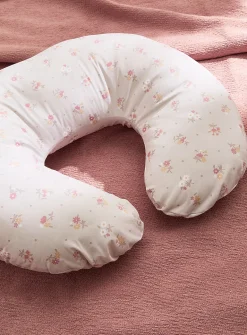 Soft foliage nursing pillow