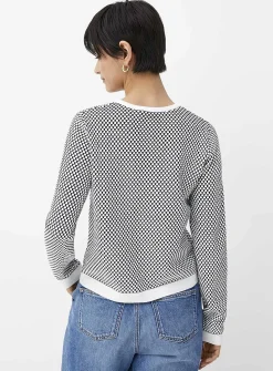 Soft honeycomb sweater