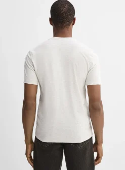 Soft jersey Henley T-shirt