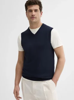 Soft knit vest