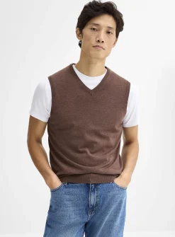 Soft knit vest