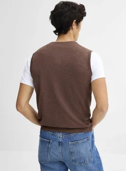 Soft knit vest