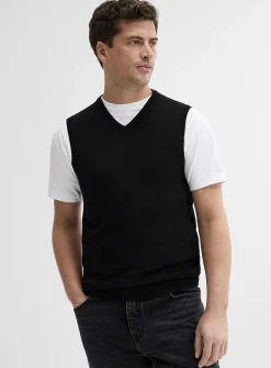 Soft knit vest