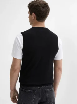 Soft knit vest