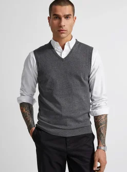 Soft knit vest