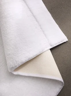 Soft plush bath mat