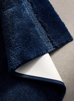 Soft plush bath mat