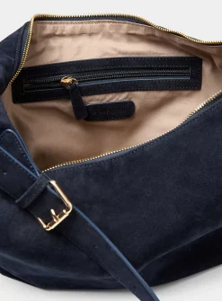 Soft rounded hobo bag