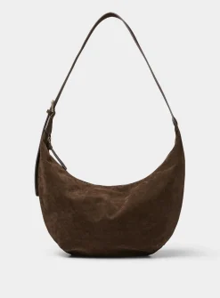Soft rounded hobo bag