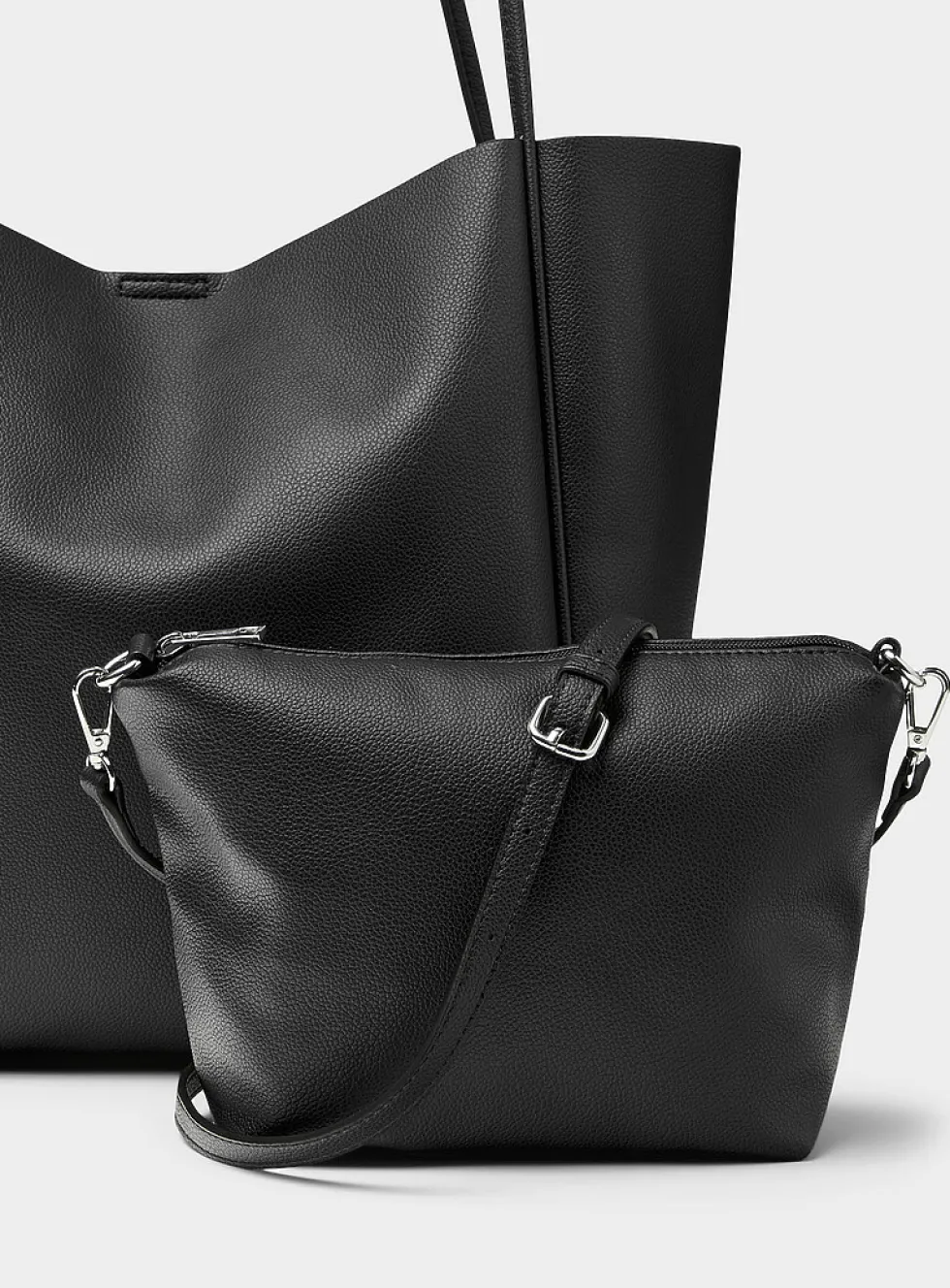 Soft square tote bag