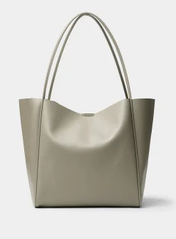 Soft square tote bag