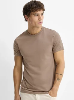 Soft stretch jersey T-shirt