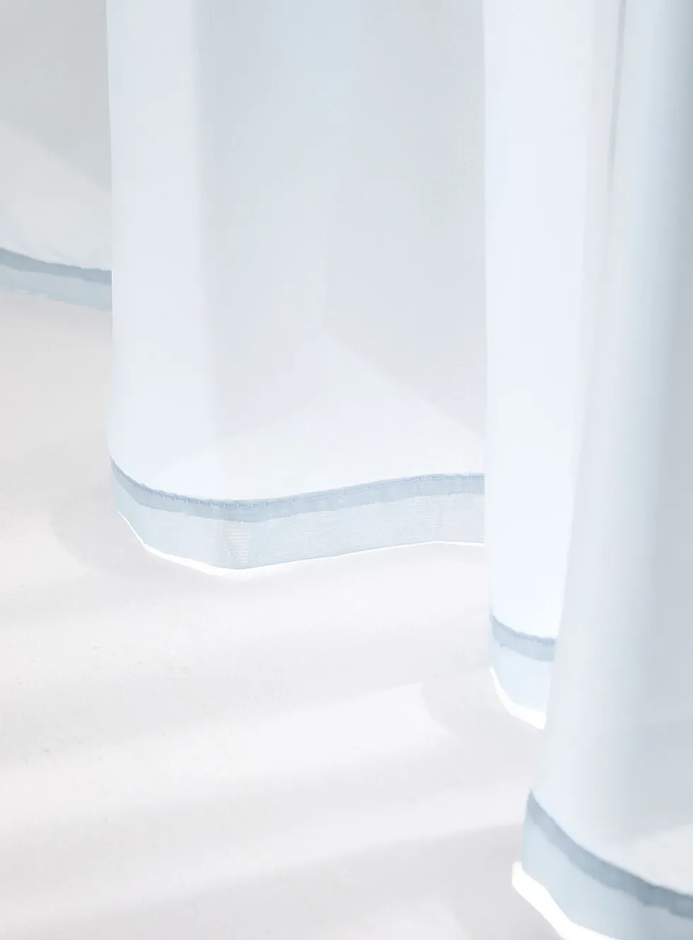 Soft tone plain sheer curtains