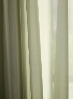 Soft tone plain sheer curtains