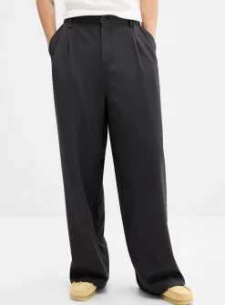 Soft twill wide pant