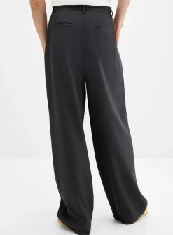 Soft twill wide pant