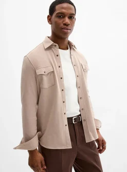 Soft western overshirt