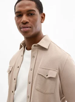 Soft western overshirt