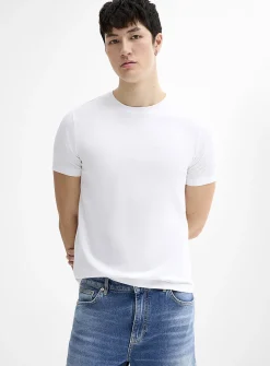 Solid 100% organic cotton T-shirt