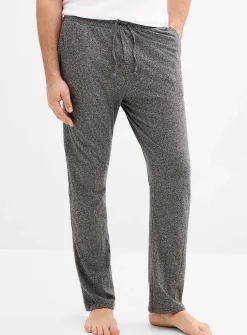 Solid brushed finish pyjama pant