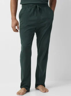 Solid brushed finish pyjama pant