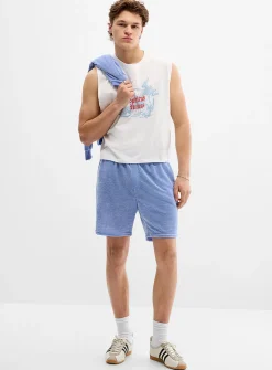 Solid chenille knit short