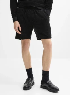 Solid chenille knit short