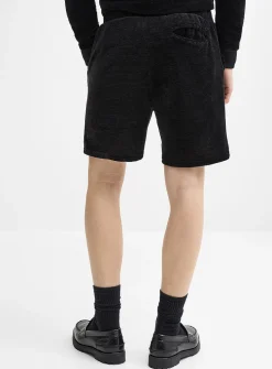 Solid chenille knit short