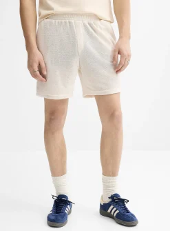 Solid chenille knit short