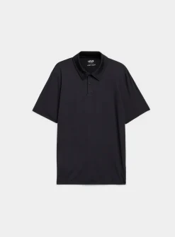 Solid colour golf polo