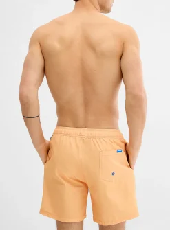 Solid colour stretch swim trunk