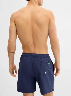 Solid colour stretch swim trunk