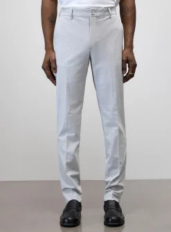 Solid comfort-waist pant