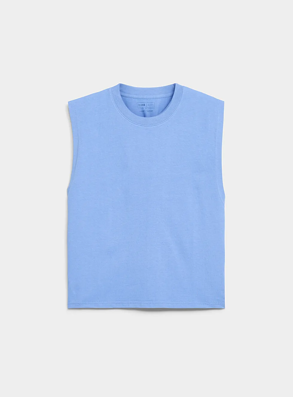 Solid cropped tank