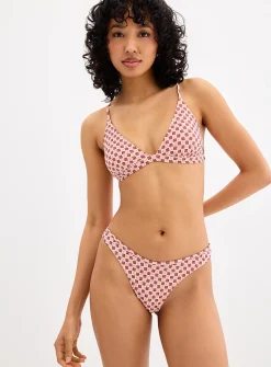 Solid high-cut cheeky panty