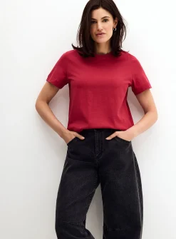 Solid organic cotton T-shirt