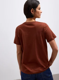 Solid organic cotton T-shirt