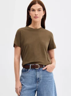 Solid organic cotton T-shirt